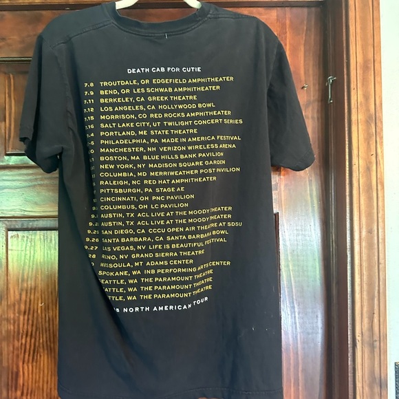 Death Cab for Cutie Graphic Tee - Black - Picture 2 of 2